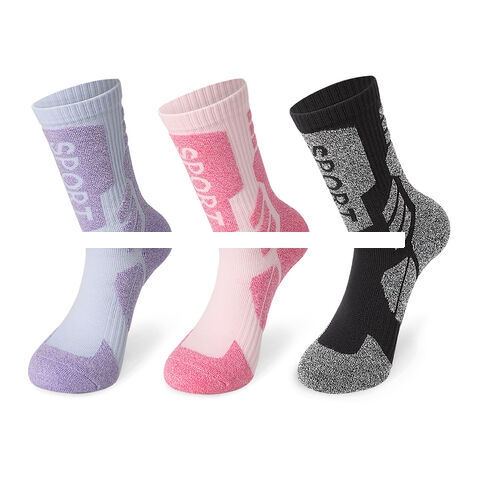 Women s Sports Socks Mountain Running Custom Grip Sock Football Deodorant Shock Absorbing Badminton Socks