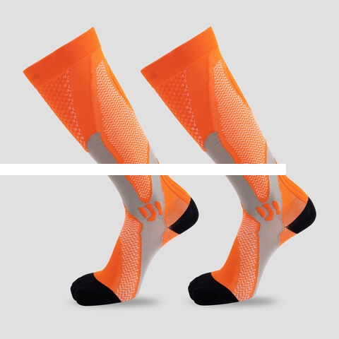 Football Socks Mid Tube Autumn Winter Red Custom Sports Socks Cotton Soccer Socks For Men
