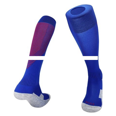 Professional Striped Long Knee Socks Adults Children Sweat Absorbent Breathable Sports Socks Training Football Socks