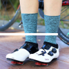 High Quality Pure Cotton Knitting Personality Custom Jacquard Embroidery Logo Design Aero Cycling Sports Socks