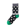 Men s long socks printed black sports Xinjiang cotton socks