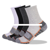 Men s outdoor mid length thickened towel bottom sweat absorbing sports running socks
