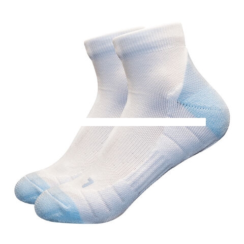 Hot sale Tie dyed women s mid length socks with gradient anti slip sports socks
