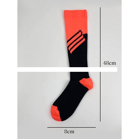 Summer Color Tie Dye Gradient Thick Thread Cotton Sports Socks Double Needle Breathable Custom Logo Socks