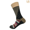 Men′s 100%Comb Cotton Causal Dress Sock Happy Sock