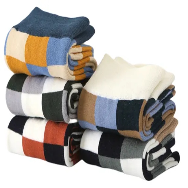 Business High Quality Combed Cotton Socks Fashion Gentleman Socks