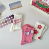 100% Cotton Custom Solid Crew Socks Business in Stock Breathable Socks