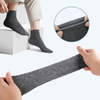 Compressed Disposable Socks Women Men Portable Middle Cut Socks for Travel, Hiking, Outdoor Sports, Business Trip 100% Cotton