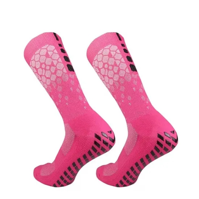 Non Slip MID Tube Soccer Adhesive Sports Socks Wholesale Customization
