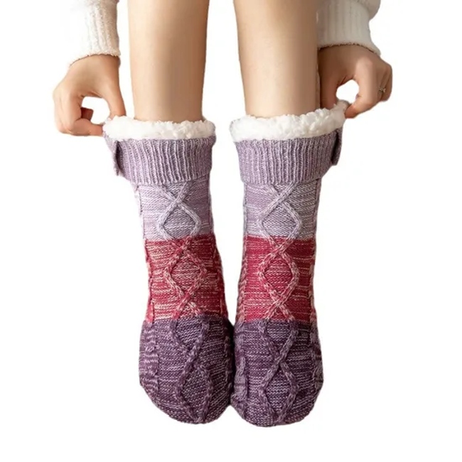 Winter Thickening Socks Lambswool Floor Socks Snow Socks Padded Home Sleep Socks Carpet Sock Covers Wholesale Socks