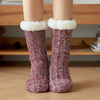 Floor Socks Women Adults Padded Home Legwarmers Sleep Christmas Socks Snow Socks Slippers Carpet Socks