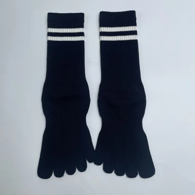 Whoelsale Non-Slip Yoga Socks Cotton Sport Five Finger Socks