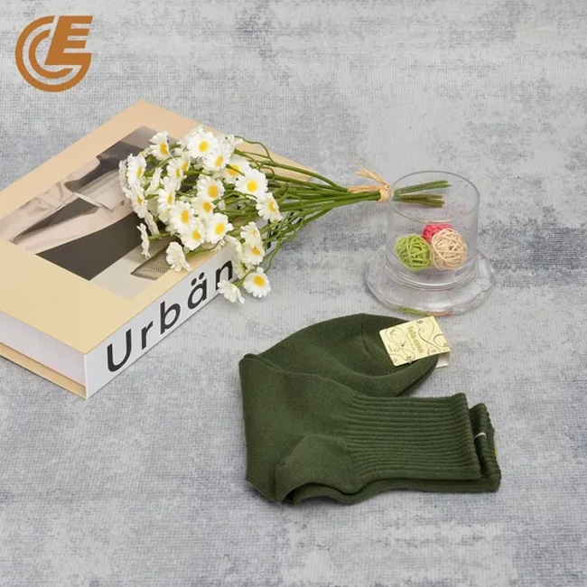 Wholesale Anti-Bacterial Socks for Business Men Casual Knitted Breathable