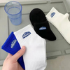 Breathable Comfortable Embroidery Cotton MID- Calf Socks for Sports and Leisure