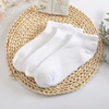 Socks Solid Color Double Needle Men′s Cotton Socks Wholesale Sweat Absorption and Deodorization Business