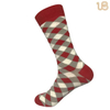 Men′s Colorful Argyle Patterns Cotton Socks
