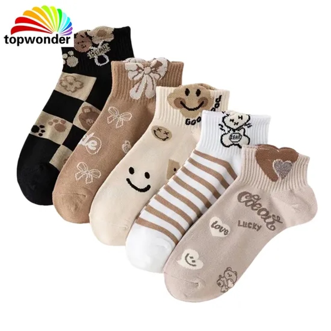 Customize All Sorts of High Quality Summer Sock Ankle Sock Boat Sock in Many Colors, Designs and Material