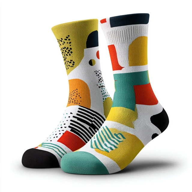 Custom Custom Design Athletic Socks High-Quality Running Socks for Sports Events