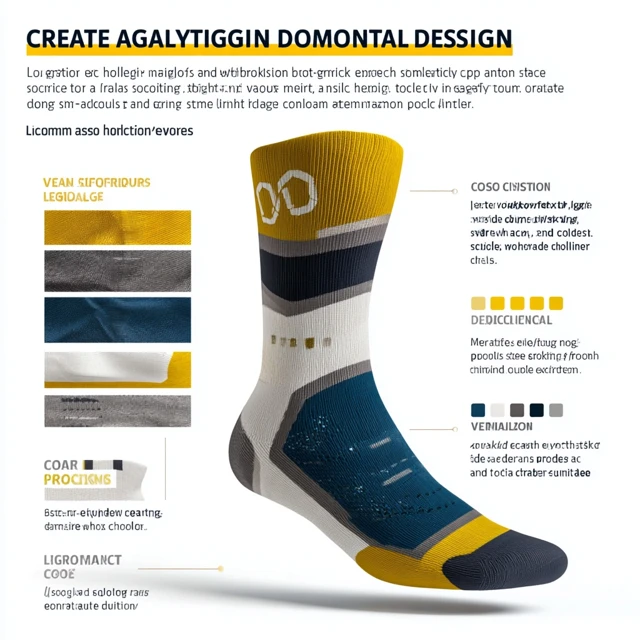 Wholesale personalized tags Sports Socks for High-Quality Running Socks for Marathon Events