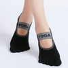tailored services Yoga Fingers Socks Anti-Slip Silicone Gym Ballet Sock Women Dance Bandage Ankle Footwear Breathable Cotton 