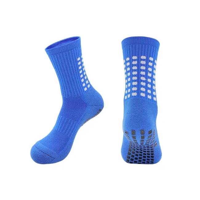 Gy9-Cjm631#Imitation Nylon Towel Bottom Non-Slip Football Socks