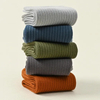 High Quality Summer Thin Cotton Breathable Sweat-Absorbent China White Mesh Piles Crew Socks for Women and Men
