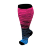 Extra Wide Calf Knee High Stockings Plus Size Compression Socks for Unisex