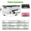 Wholesale Business Best T Shirt Printing Machine A3 XP600 Dtf Film Transfer Printer for Clothing Prints
