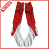 Custom Logo Compression Knee High Socks Stripe Knit Open Heel Stirrup Toeless Long Sport Socks