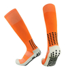 Breathable High Quality Unisex Knee High Compression Football Grip Socks Custom Logo Sport Soccer Socks
