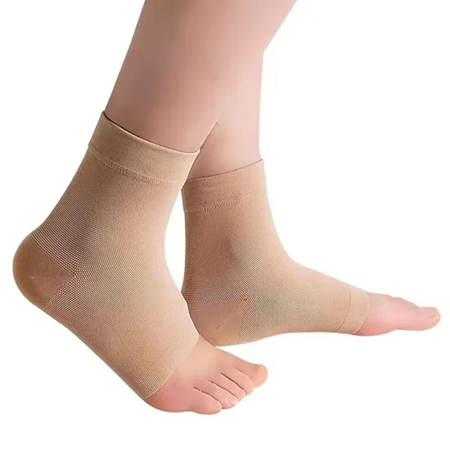Neuropathy Socks Ankle Brace Compression Sleeve Open Toe Compression Socks Women & Men for Swelling Plantar Fasciitis