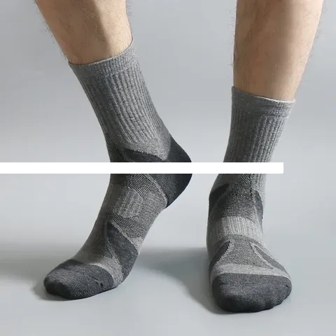 Fancy Sport Men s Wholesale Cotton Soft Terry Elite Basketball Socks for Men