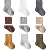 Baby Socks Cotton Ankle Crew Sock with Grip Non Slip Non Skid Soles for Newborn Infant Toddlers Unisex Baby Kids Months