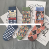 OEM Spring And Autumn Crew Socks Men And Women Personality Tide Cotton Socks Retro Academy Wind Women s Socks