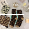 Wholesale socks women s crew socks new style ladies cotton a letter pattern design brand name