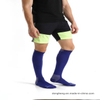 Cotton Compression Graduated Support Knee-High Purple Jacquard Socks for Men&Women