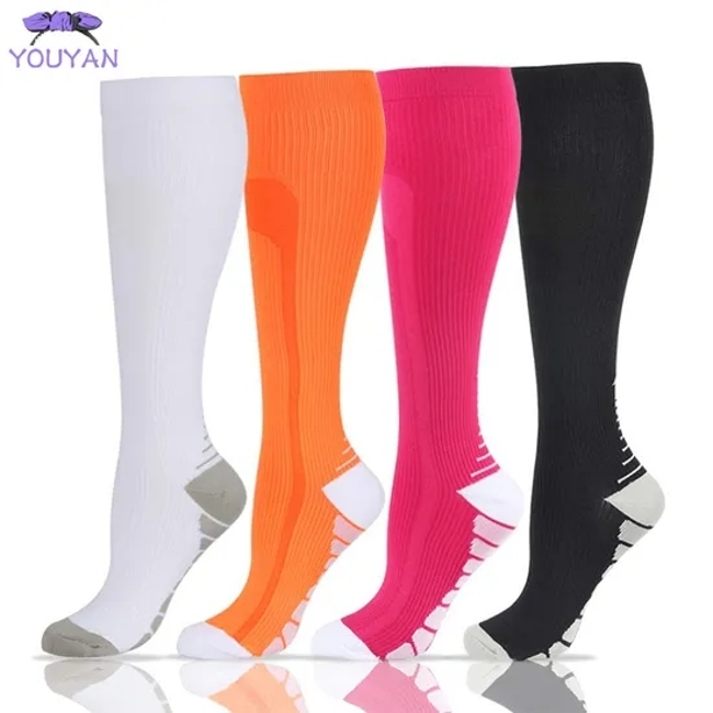 Brothock Medical Compression Stockings Explosive Sport Soccer Socks Non-Slip Outdoor Cycling Presure Elasticity Running Socks