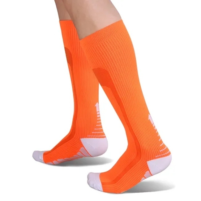Brothock Medical Compression Stockings Explosive Sport Soccer Socks Non-Slip Outdoor Cycling Presure Elasticity Running Socks