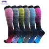 Compression Stockings Golfs Football Socks Long Tube Outdoor Sports Bright Color Medical Nursing Hiking Running Fitness Socks