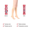 Enerup Nylon Socks Medical Compression Stocks Knee High Socks Open-Toe