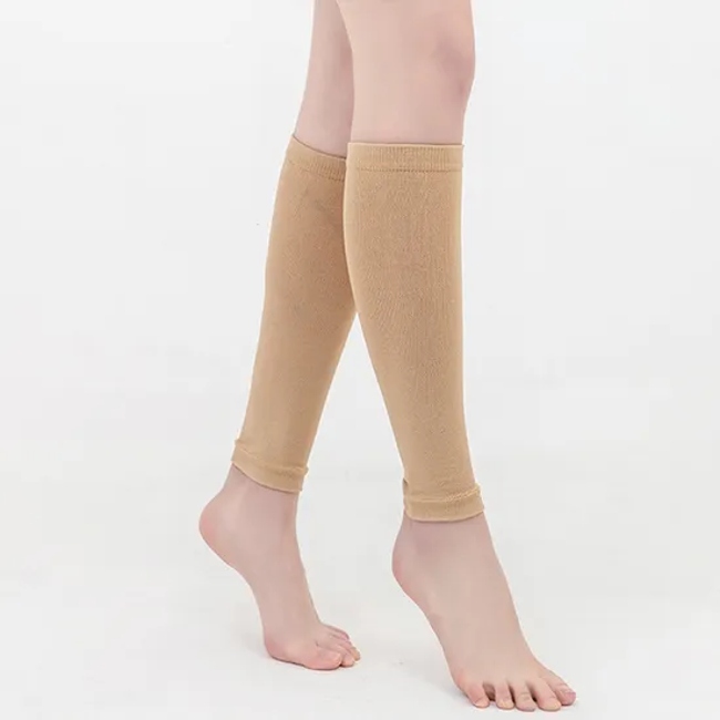 Custom Logo Women Men Over Knee High 15-20mmhg Unisex Athletic Running Cycling Healthcare Varicose Veins Compression Socks