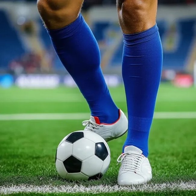 Custom Wholesale Ready Stocking Anti-Slip Soccer Sock Men Cotton Custom Grip Sport Compression Bulk Thick Sports Socks