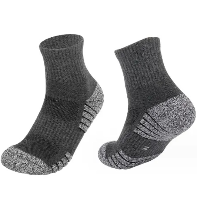 Custom Design Logo Elite Compression Cushion Unisex Breathable Basktball MID-Crew Ankle Socks