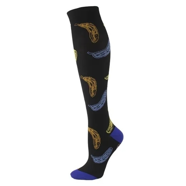 Knee High Compression Comfortable Soft Sport Socks with Good Quality