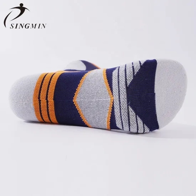 Knee High Football Socks Thick Towel Bottom Sports Socks Wholesale Compression Football Soccer Socks
