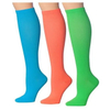 Colorful Long Breathable Compression Flexible Elastic Socks