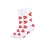 Customize All Sorts of Fashion Sock Lip Sock Valentine Sock in Many Designs, Colors, and Material
