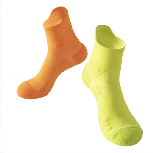 Marathon Long Distance Running Fitness Cycling Quick-Dry Athletic Massage Bottom Running Socks