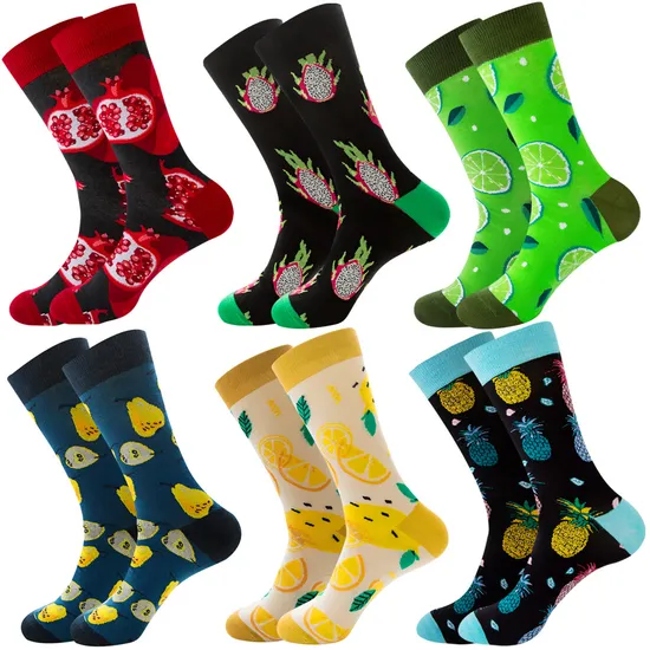 Fashion All of Pattern Cotton Anit-Bacterial Womens Mens Ankle Socks