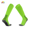 Customize All Sorts of Knee High Cushion Football Sports Sock with Terry and Grip Bottom at Low Price and High Quality